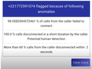 Assertion® SecureVoice™’s Anomaly Detection  